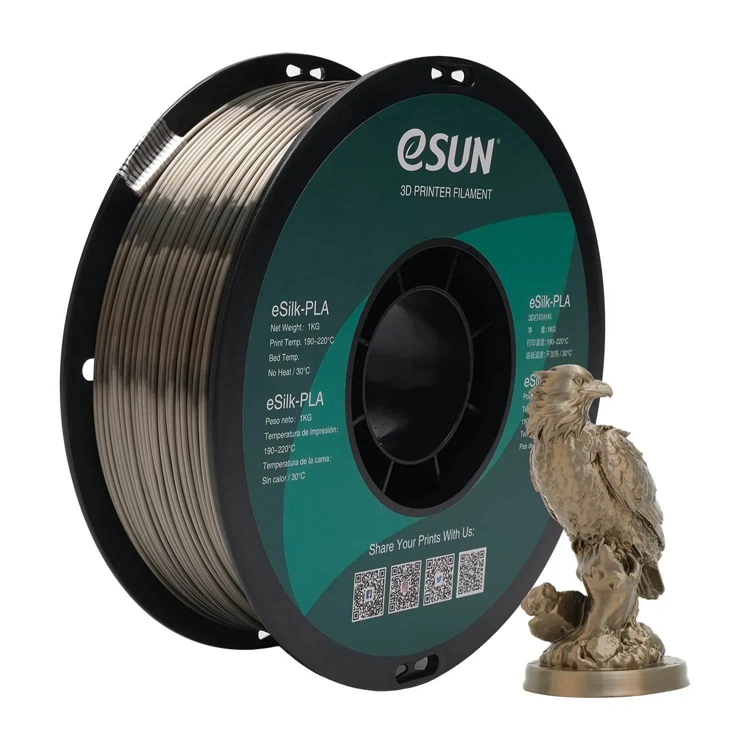 ePLA-Silk metal